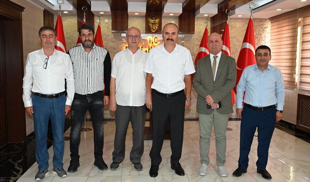 SÜRSEN’den Vali Canalp’e Ziyaret
