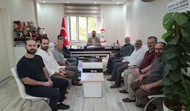 Saadet Partisi’nden Eczacılar Odası’na Ziyaret