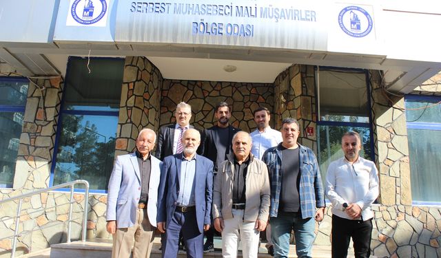 SP’DEN MUHASEBECİLER ODASINA ZİYARET