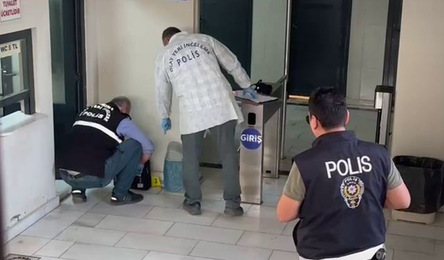 Cami tuvaleti önündeki çanta ve benzin paniğe neden oldu