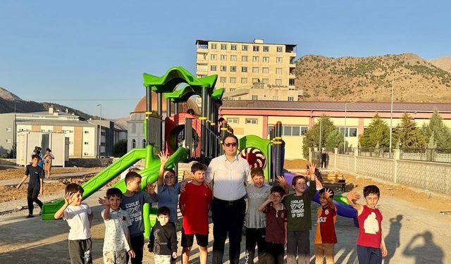 Sason’da Çocuklara Yeni Yaşam Alanı