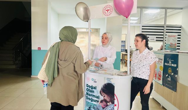 Tılmerç Sağlıklı Hayat Merkezi’nde Normal Doğum Farkındalığı