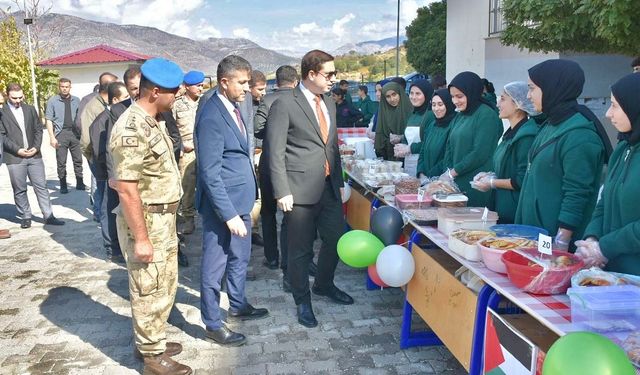 Sason İmam Hatip Lisesi Öğrencilerinden Filistin’e Büyük Destek