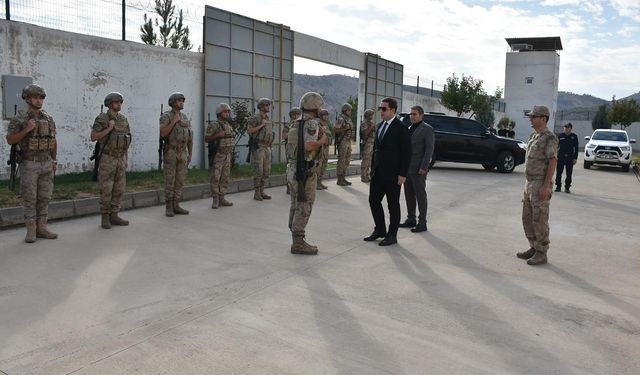 Sason’da Kahramanlara Moral Ziyareti