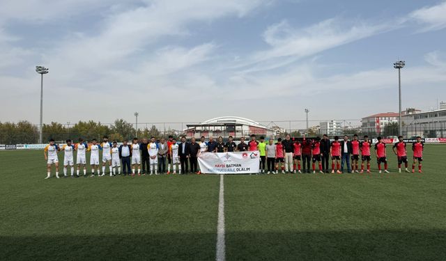 Batman’da Amatör Futbol Coşkusu