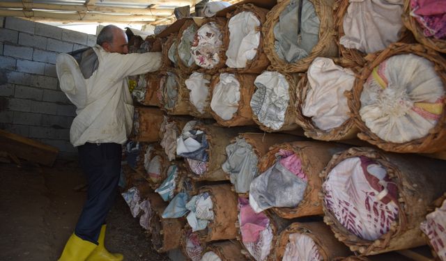 Kara kovan arıcılığını, zorlu arazi koşullarında 35 yıldır sürdürüyor