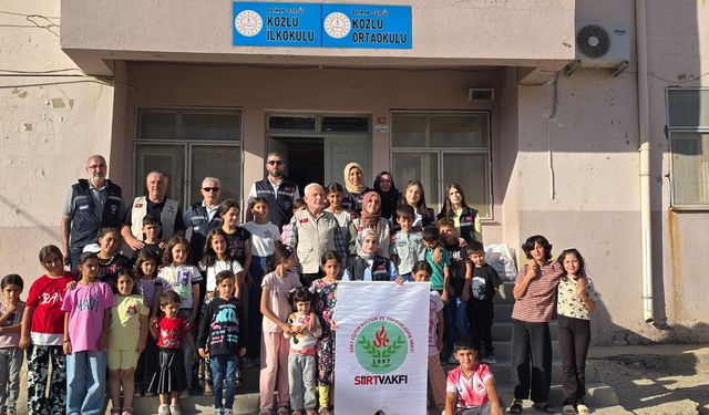 Siirt Vakfı Batman Şubesi’nden Köy Okullarına Yardım Eli