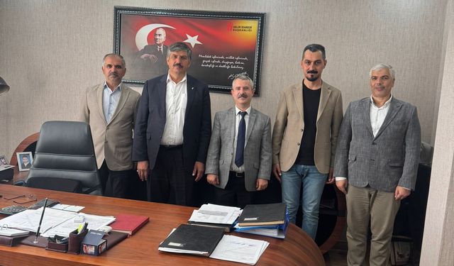 Başkan Çiftçi'den Vergi Dairesi Müdürüne Ziyaret