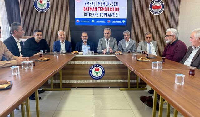 İl Başkanı Hüseyin Şansi Emekli Memur-Sen Ailesine Katıldı