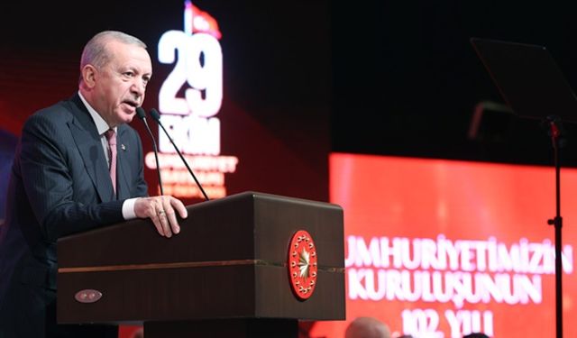 Cumhurbaşkanı Erdoğan; Türkiye Yüzyılı’nın kilometre taşlarını döşemeye devam ediyoruz