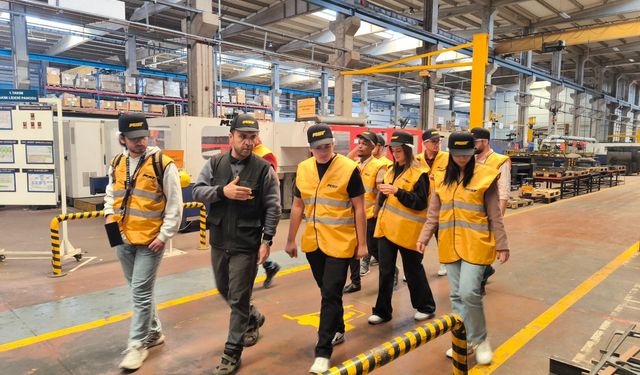 Batman Üniversitesi Öğrencileri, Gaziantep’te Sanayinin Kalbini Yerinde Gözlemledi!