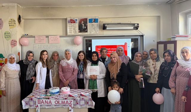 Kozluk’ta Meme Kanseri Farkındalığı Etkinliği