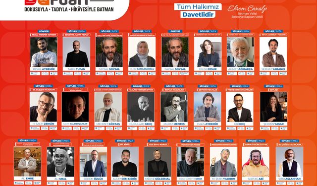 Batman’da Kültür ve Sanat Rüzgârı Estirecek Festival Başlıyor!