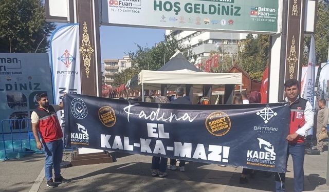 Batman’da “Kadına Yönelik Şiddetle Mücadele” Farkındalığı