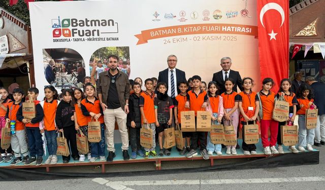 Batman 8. Kitap Fuarı’nda Kitap Sevgisi Büyüyor!
