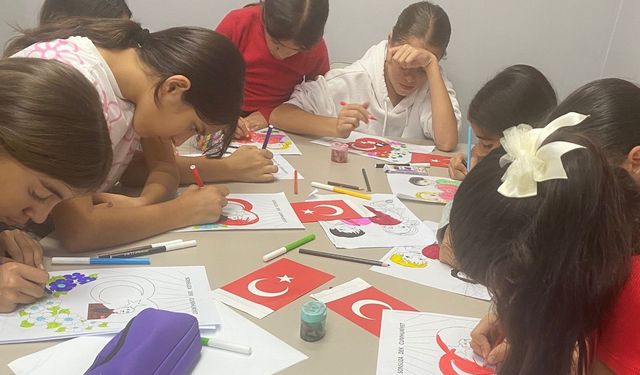 Cumhuriyet Coşkusu Çocukların Yüzünde Hayat Buldu