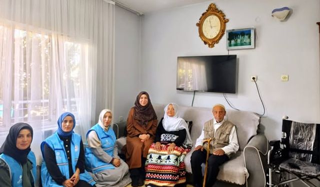 Büyüğüne Hürmet, Ömrüne Bereket” Projesi Kapsamında Anlamlı Ziyaret