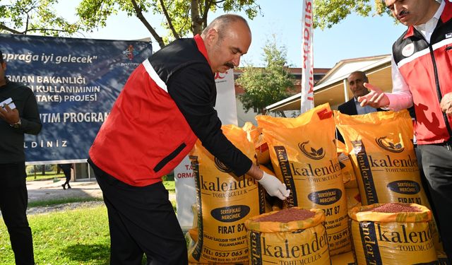 Batman’da Çiftçiye %75 Hibeli 152 Ton Mercimek Tohumu Dağıtıldı