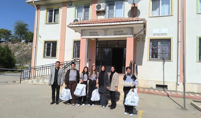 Meslek Lisesi Öğrencilerinden Sıcacık Bir Dokunuş