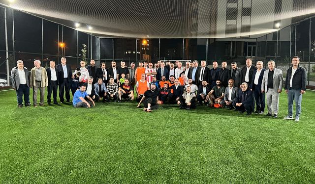 Muhtarlar Tarafından Dostluk ve Kardeşlik Futbol Müsabakası Gerçekleştirildi