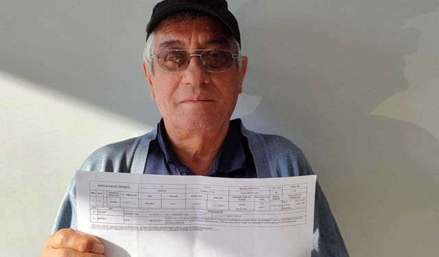 Yaşadığını ispatlamaya çalışıyor