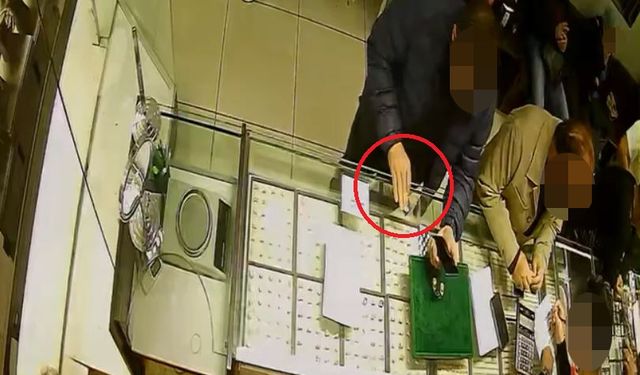 Kuyumcu dükkanından 50 gram altın çalan şüpheliye gözaltı