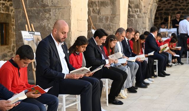 Mor Kuryakos Manastırı’nda kitap okuma etkinliği