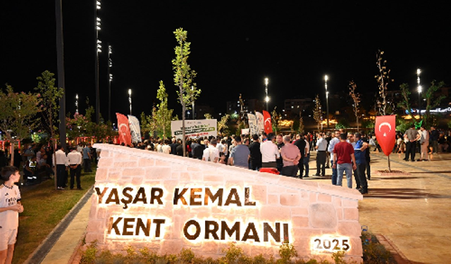 YAŞAR KEMAL KENT ORMANINDA RESTORAN-KAFETERYA KİRAYA VERİLECEKTİR