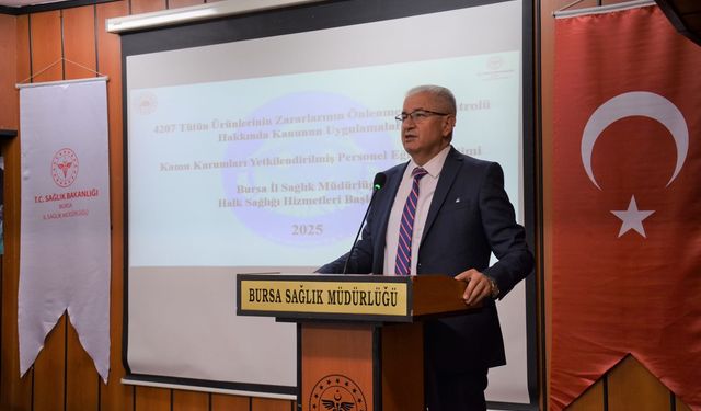 Kamu kurumlarına tütünle mücadele eğitimi verildi