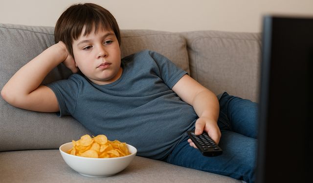 Her dört çocuktan biri kilolu