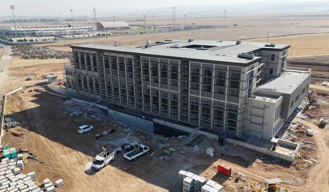 Diş Hekimliği Fakültesi İnşaatında Sona Doğru