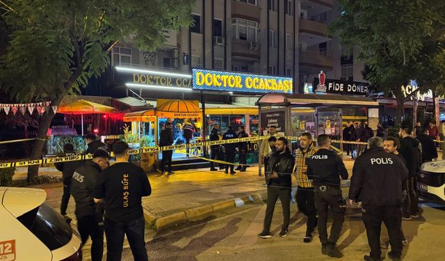 Restoranda silahlı kavga: 1 kişi ağır yaralandı