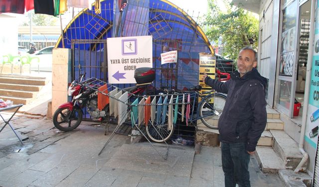 Tren Garı alt geçidi kapalı, esnaf ve vatandaş çalışmaların hızlanmasını bekliyor