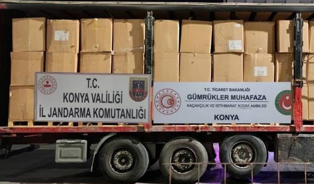 12 bin 920 kilogram kaçak tütün ele geçirildi