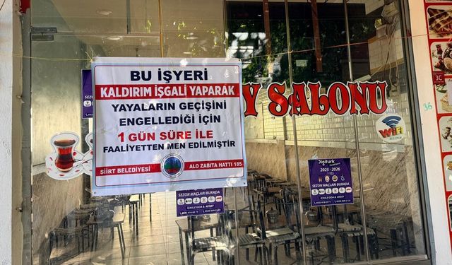 Siirt’te 340 iş yeri kontrol edildi, 2 işletme geçici olarak kapatıldı