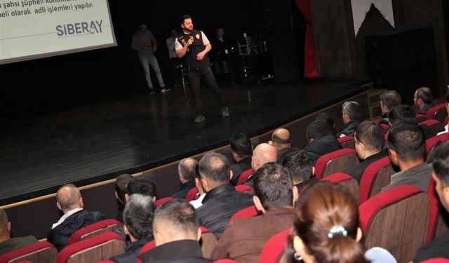 Banka, PTT ve Belediye Özel Güvenlik Personeline Bilgilendirme