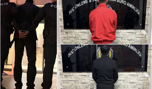 Hapis cezası bulunan 3 kişi yakalandı