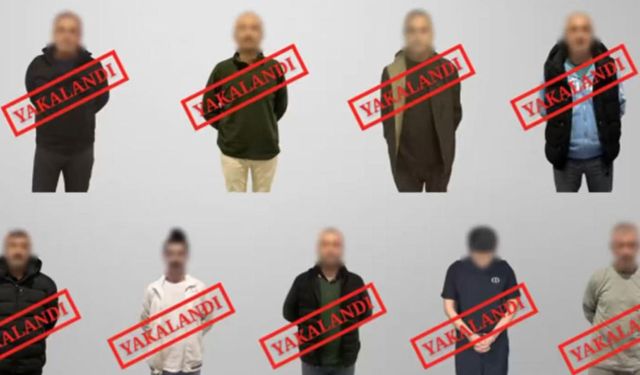 Kırmızı bültenle aranan 9 kişi Türkiye’ye getirildi