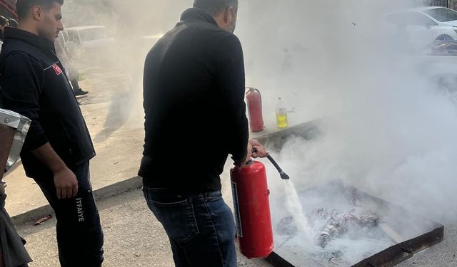 Tekstil Fabrika Yangın Tatbikatı