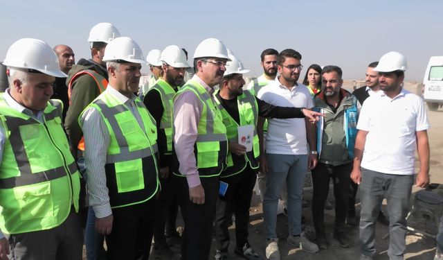 Nasıroğlu, Cigerlo TOKİ Konutlarında İncelemelerde Bulundu