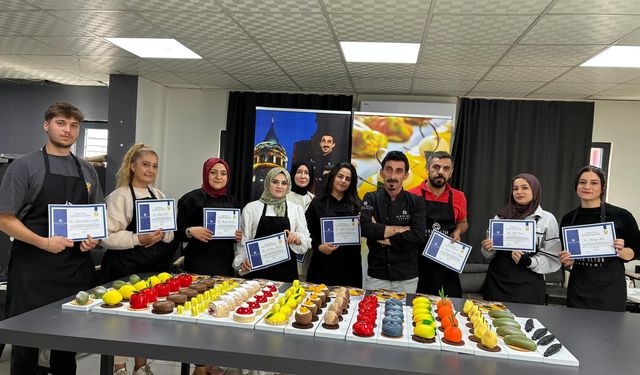 Batman’da Fransız Usulü Pasta Eğitimi Yoğun İlgi Gördü!