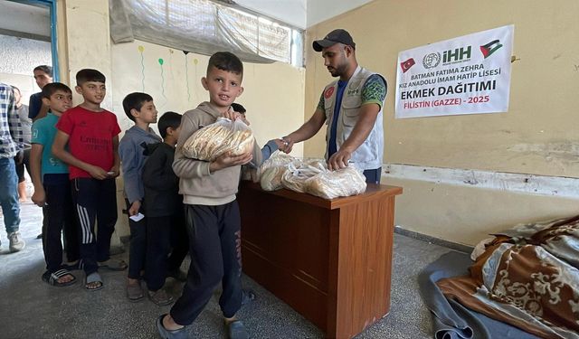 İmam Hatip Lisesi’nden Gazze’ye Anlamlı Destek