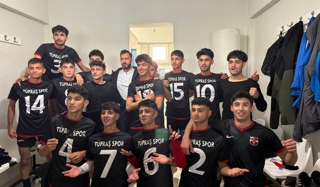 U18 LİGİNDE ŞAMPİYON TÜPRAŞ SPOR