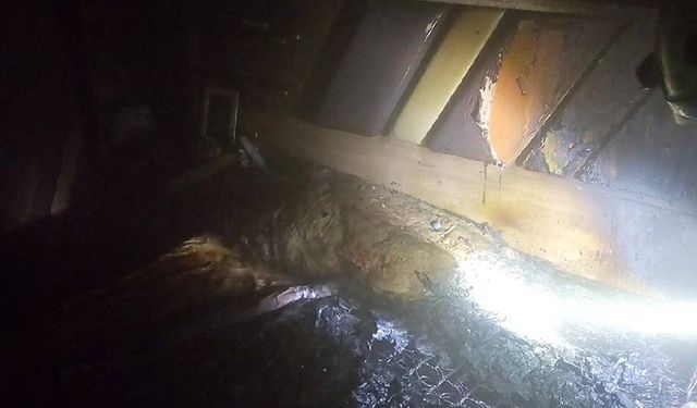 Batman’da evde çıkan yangın korkuttu