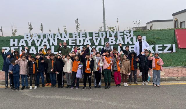 Miniklere Hayvan Sevgisi Aşılayan Ziyaret