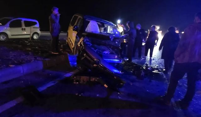 Siirt’te yapım halindeki yolda kaza: 2 yaralı