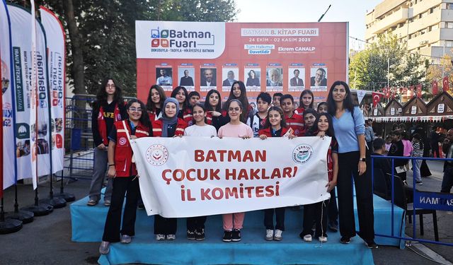 Batmanlı Çocuklar Kitaplarla Buluştu