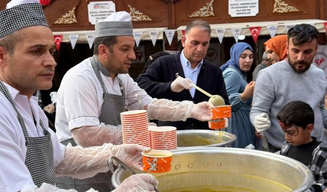 Festivalde Bereketin Tadı Mercimek Çorbası ile Çıkarıldı