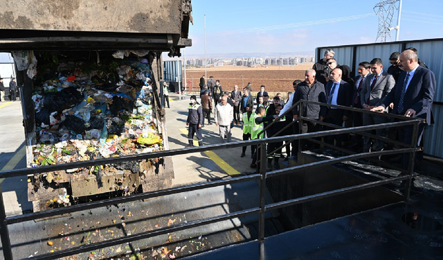 Birinci sınıf tarım alanında 'Katı Atık Aktarma İstasyonu' açıldı
