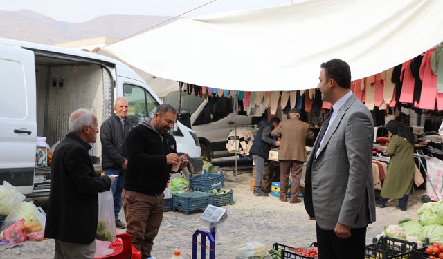 Kaymakam İmrak’tan Esnafa ve Vatandaşa Gönül Köprüsü